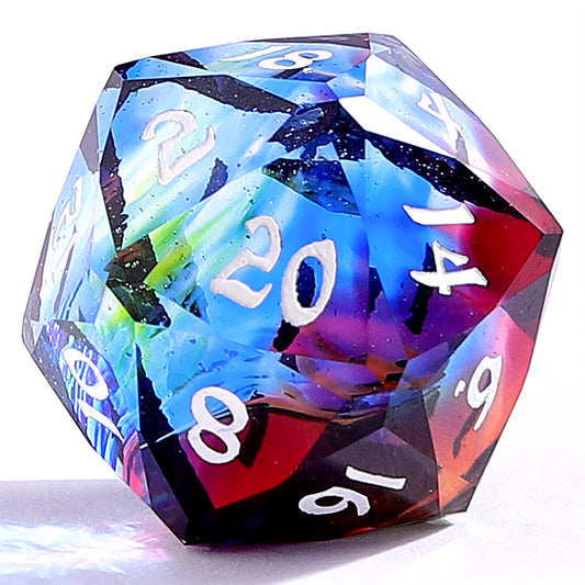 Dragon’s Hoard Luster Cut Dice Set - Prismatic Glass