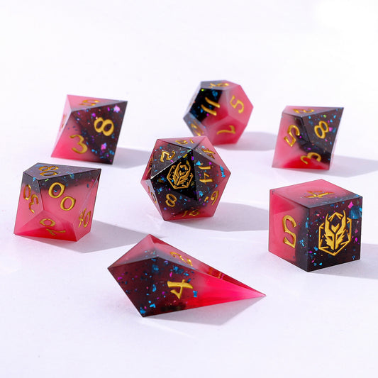 キャプチャーマジック シャープエッジ 樹脂製ダイスセット - マグマディップ