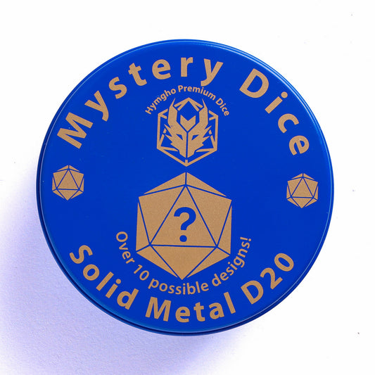 Quest's Reward Mystery Dice Solid Metal D20
