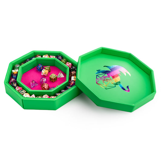 英雄の宝物ダイストレイとキーパーノームとダイス