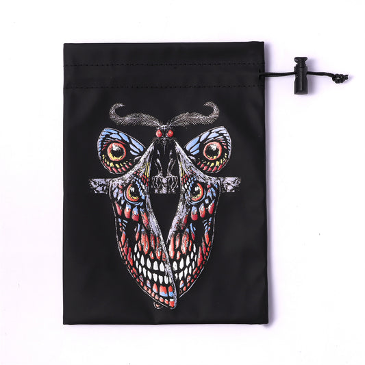HYMGHO Fine Arts Leather Dice Bag - Mothman