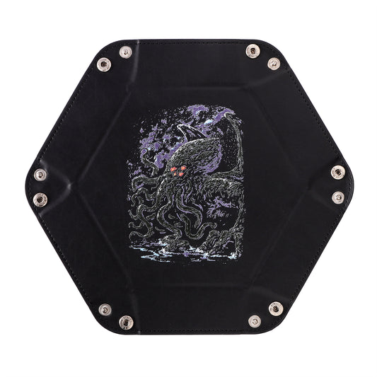 Table Armor Dice Tray with Fine Arts - Cthulhu