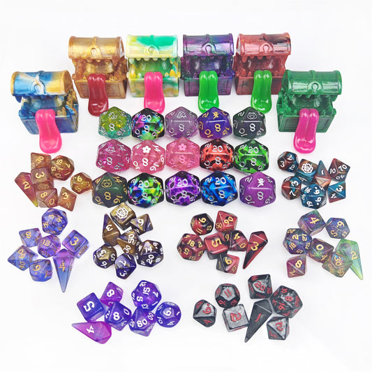 Box of Tricks - Mystery Mini Dice, D20, and Mimic - HYMGHO Dice