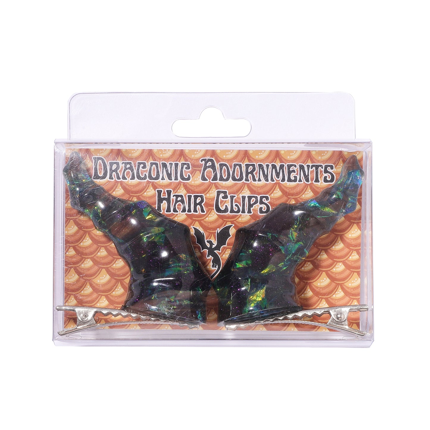 Draconic Adornments Hair Clips - Black