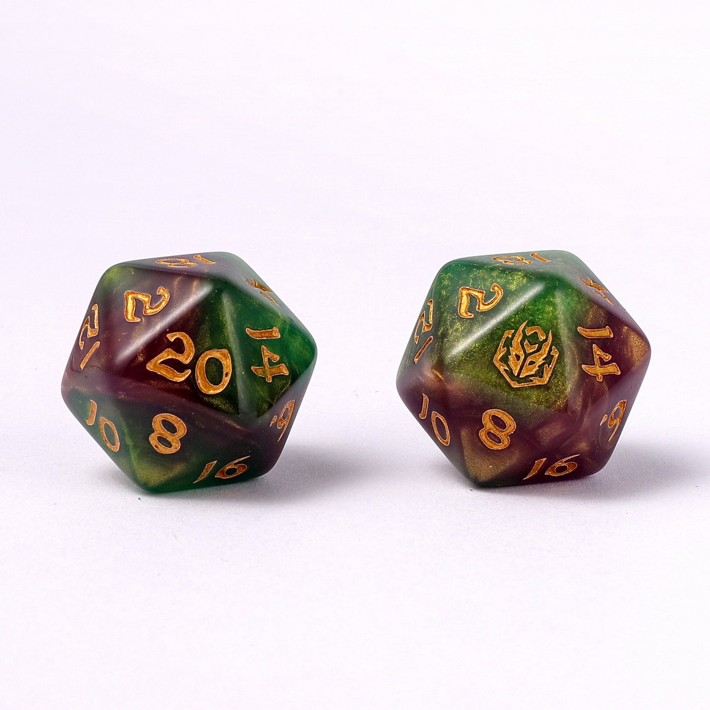 8個のRPGダイスセット - ワイバーンヴェノム