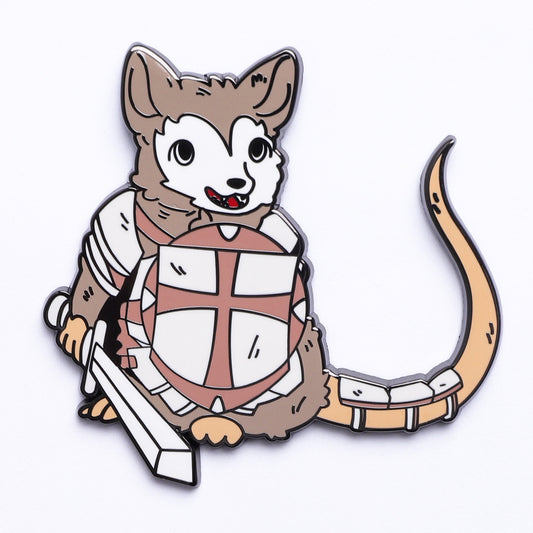 Quest's Reward Fine Art Class Pins: Victor Silverfur-Opossum Fighter