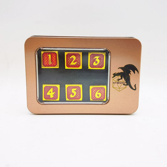 ウォーゲーマースペシャルセット D6s ベヒーモス シャイニーゴールド レッド