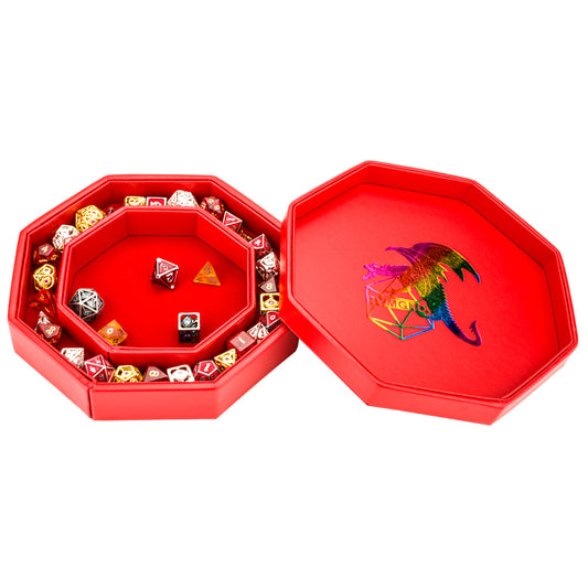 Hero's Hoard Dice Tray And Keeper- Royal Dragon