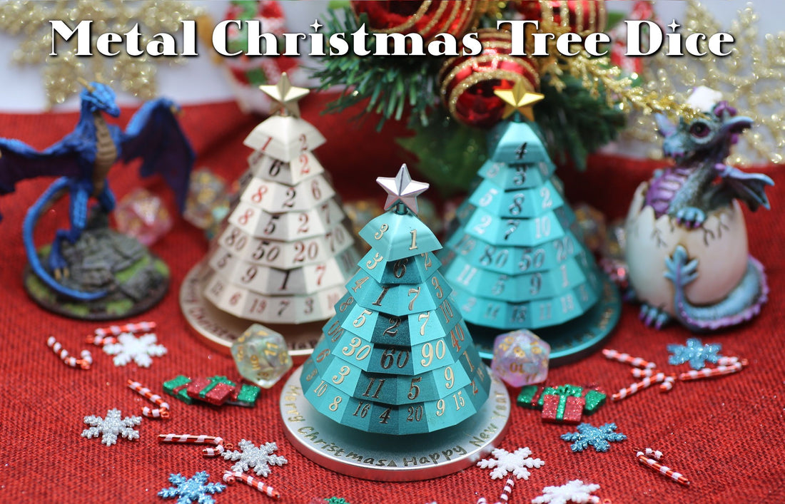 Christmas Tree Dice - Coming Soon to Kickstarter