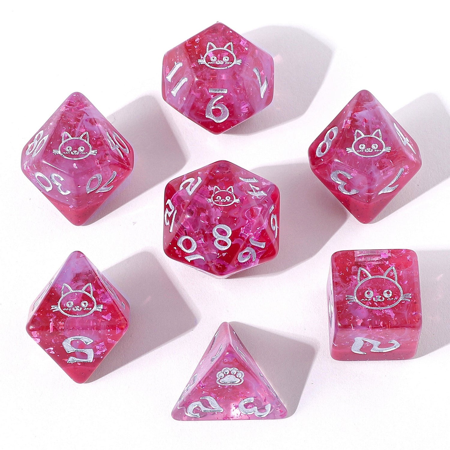 Round Edge Resin Dice