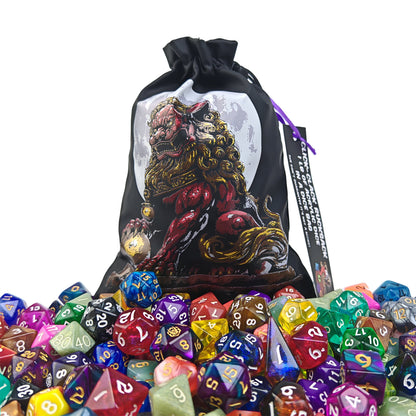 Click Clack Rucksack - 1LB of Acrylic Dice