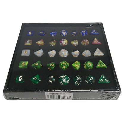 Dungeoneers Dice Bundle - 5 Sets Polymer Dice