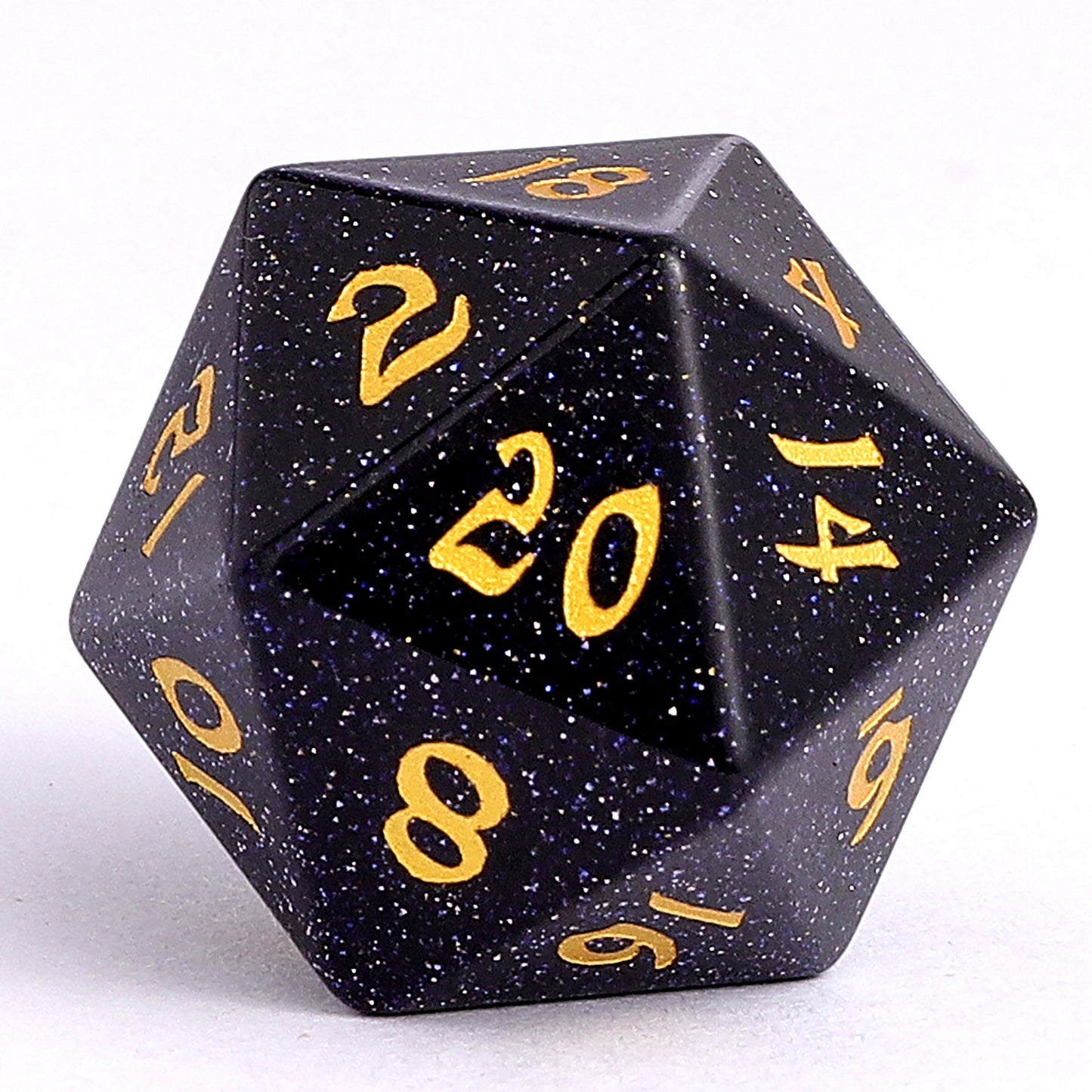 Dragon's Hoard Gemstone Dice - Blue Sandstone