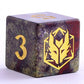 Dragon’s Hoard Gemstone Polyhedral Dice Set - Dragon Bloodstone