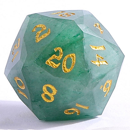 Dragon’s Hoard Luster Cut Dice Set - Jade