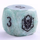 Dragon’s Hoard Luster Cut Dice Set - Amazonite