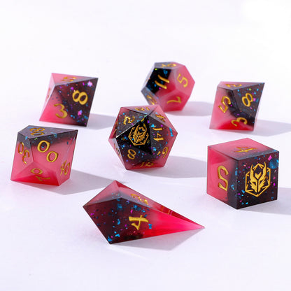 キャプチャーマジック シャープエッジ 樹脂製ダイスセット - マグマディップ