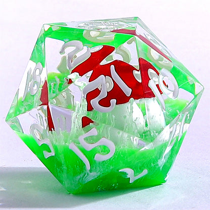 Captured Magic Sharp Edge Resin Dice Set - Fairy Trip