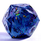 Captured Magic Luster Cut Resin Dice Set - Starry Night Purple