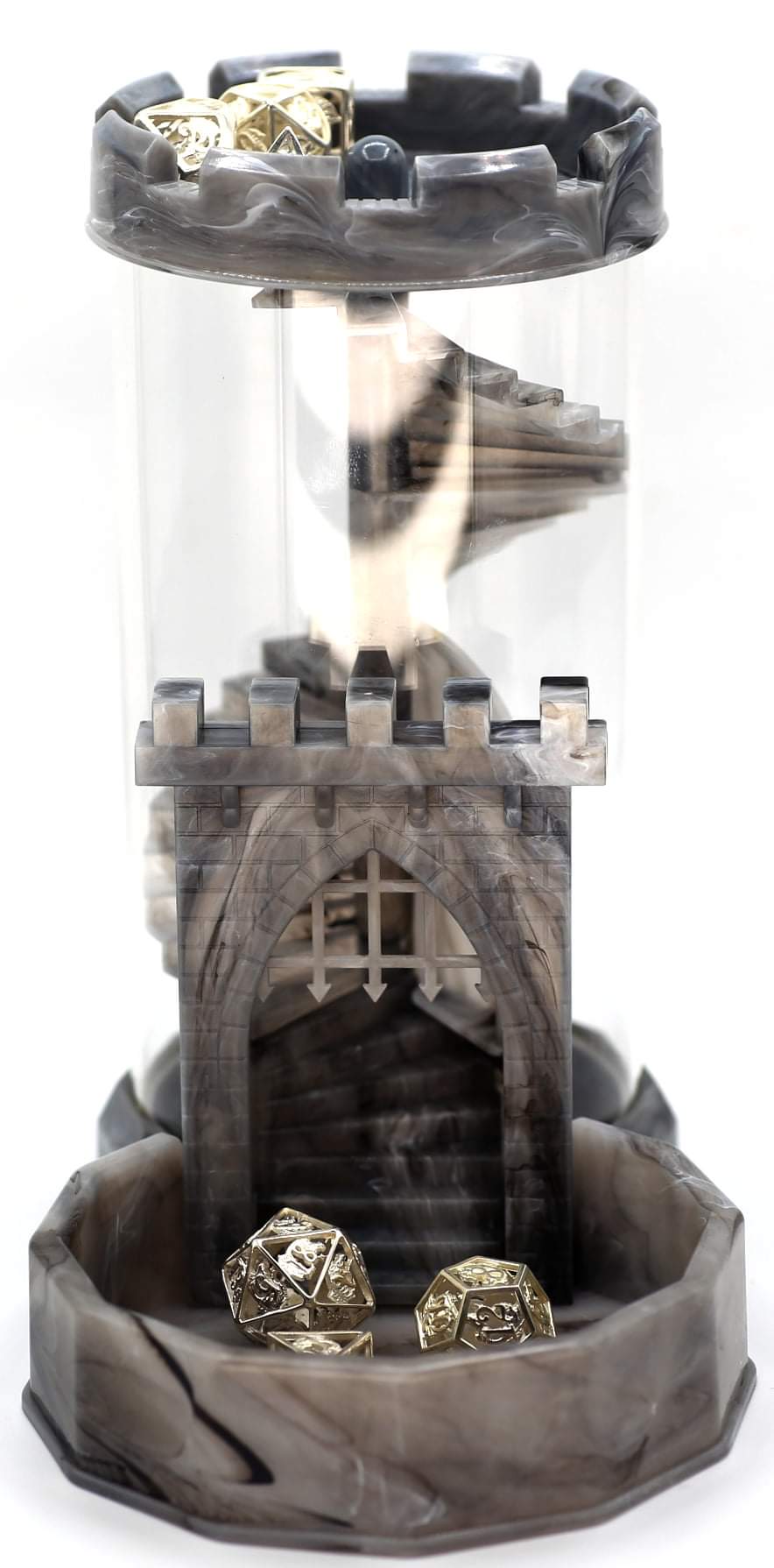 Magic Castle Dice Tower-Grey