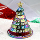 Metal Christmas Tree Dice Set-Rainbow
