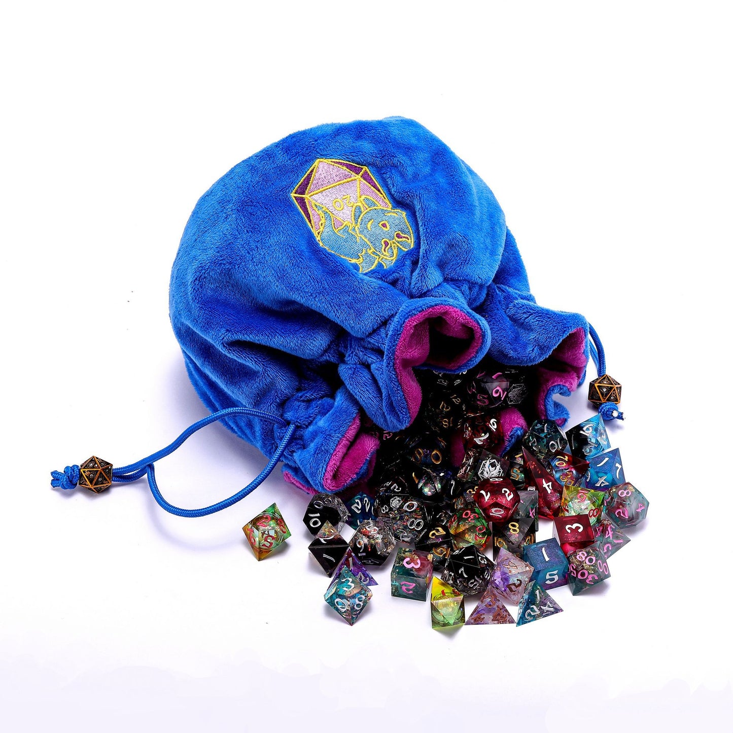 Whimsy Wyrm's Treasure Trove Dice Bag