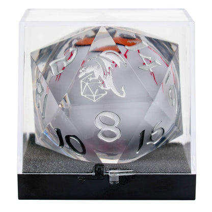 Always Watching 55mm Chonk Orange Rolling Eyeballs with LED Light