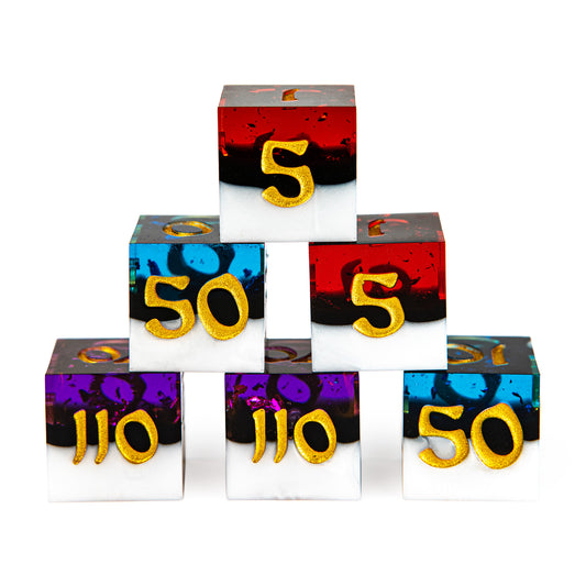 TCG Damage Counter Dice Set- Variety Pack