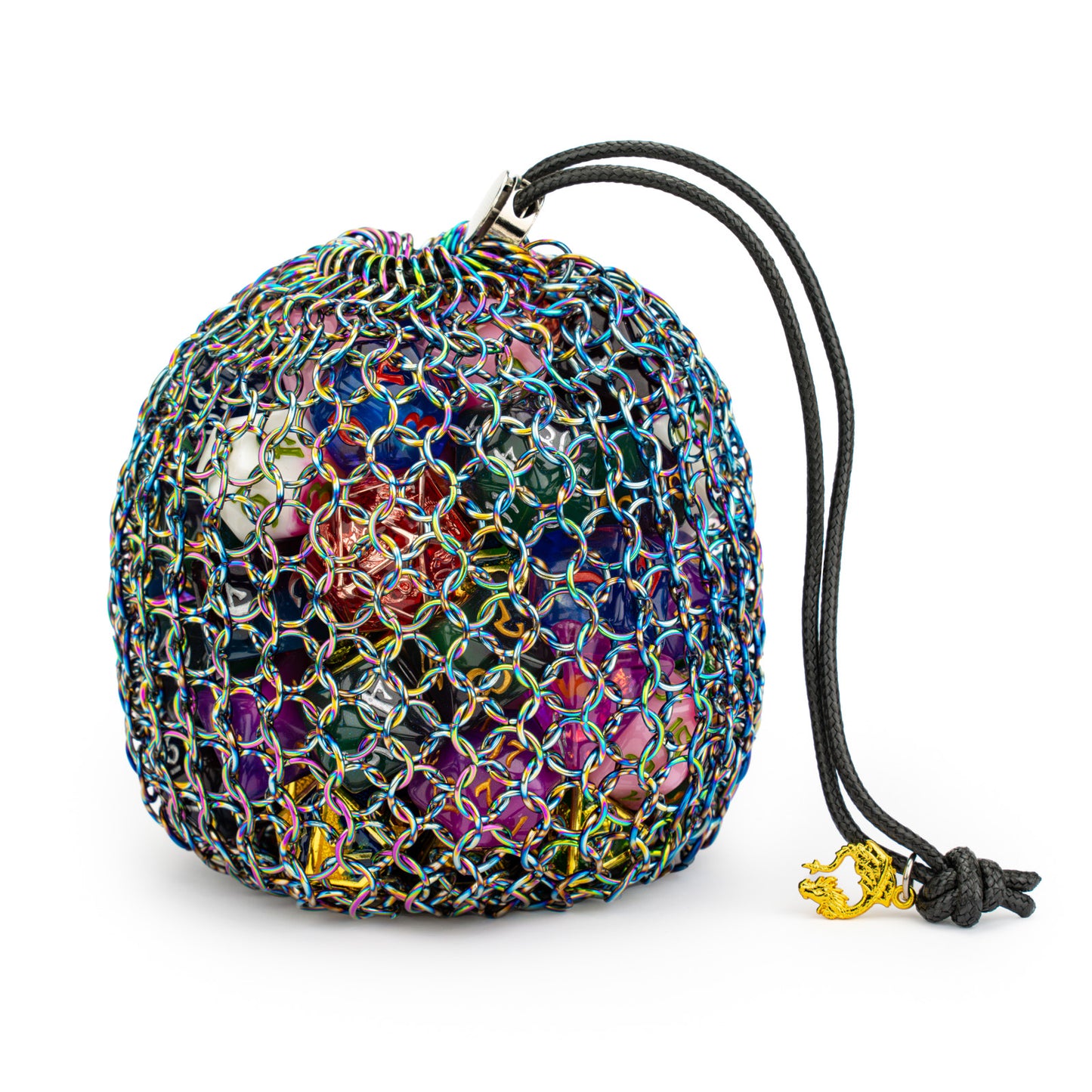 Hero's Chainmail Dice Bag-Chromatic