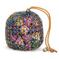 Hero's Chainmail Dice Bag-Gold&Blue