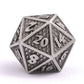 Mini Behemoth Metal Dice Set-Ancient Silver