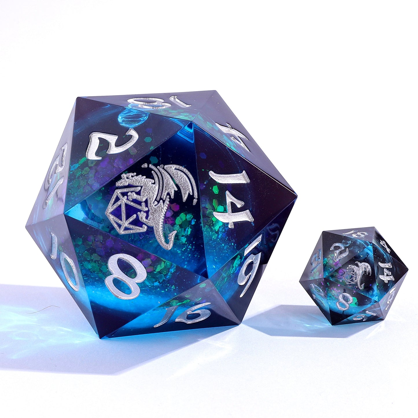 Sharp Edge Liquid Core 55mm Chonk D20-Twilight Azure