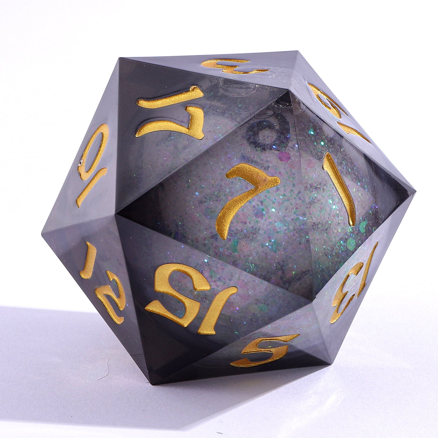 Sharp Edge Liquid Core 55mm Chonk D20-Cursed Eclipse