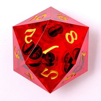 シャープエッジ リキッドコア 55mm チョンク D20-バーニングゲイズ