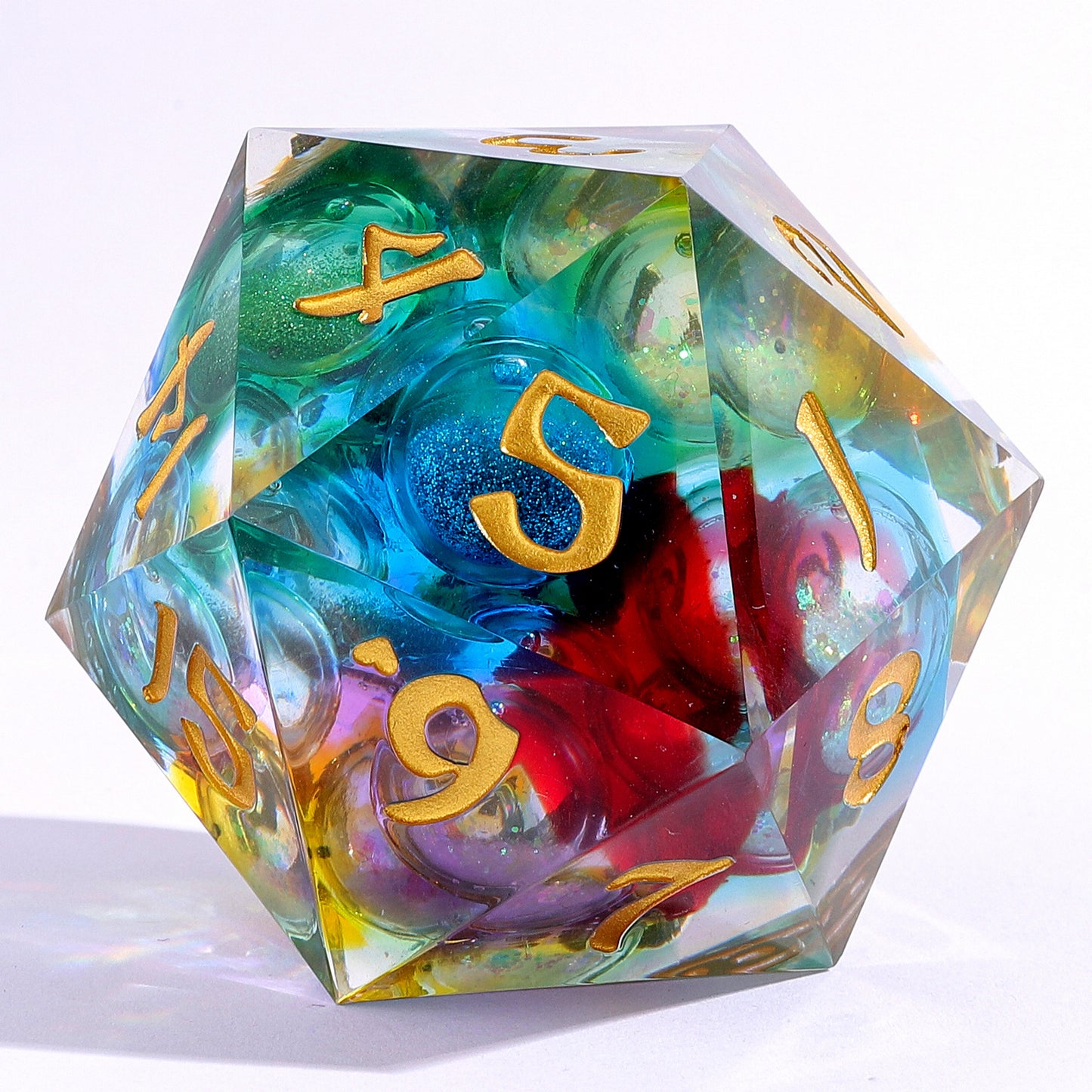 シャープエッジ リキッドコア 55mm チョンク D20-カオスオーブ