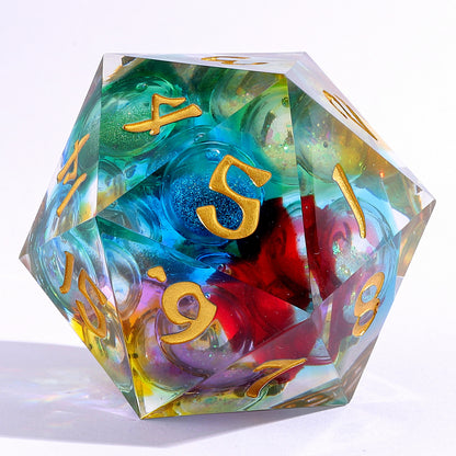 Sharp Edge Liquid Core 55mm Chonk D20-Chaos Orb