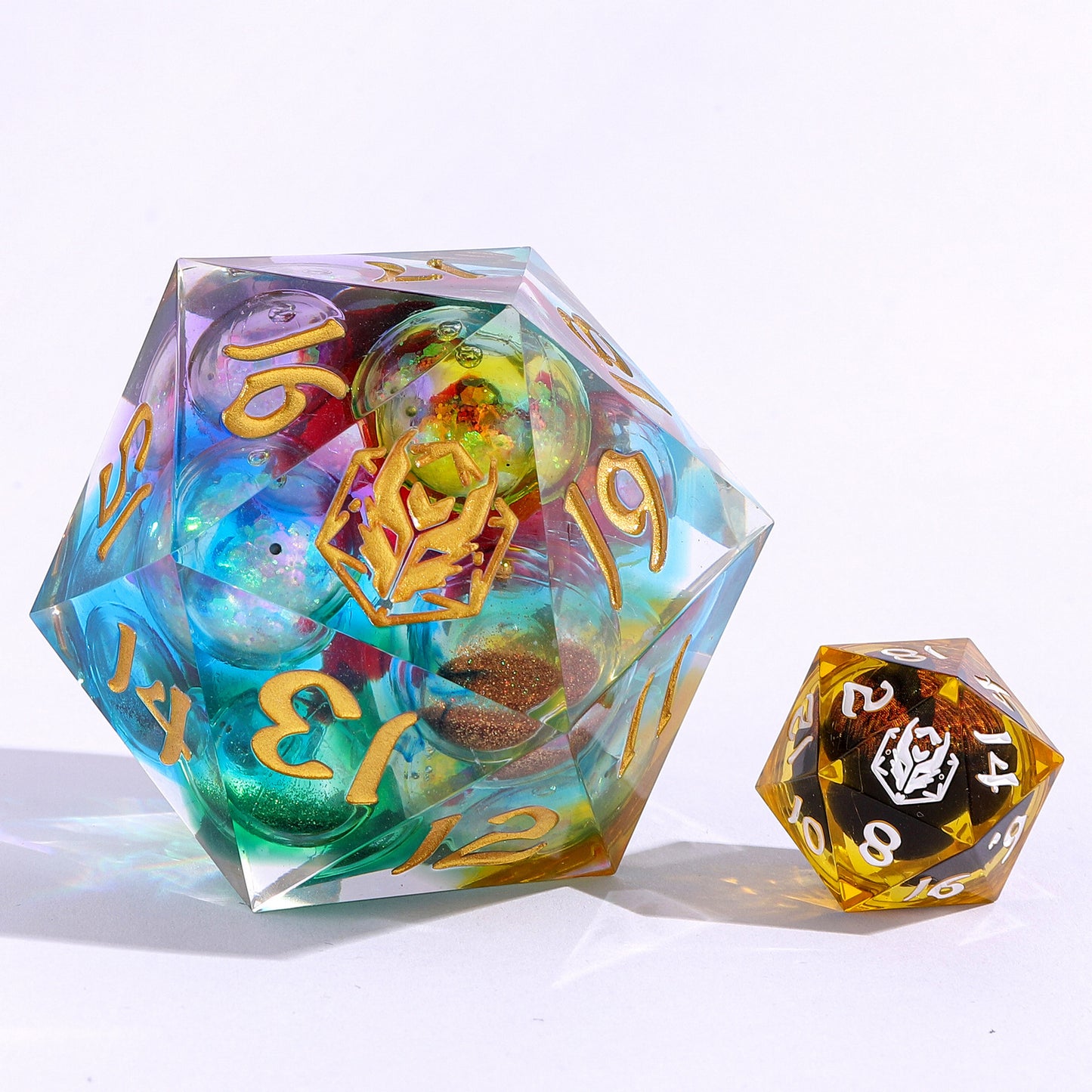 シャープエッジ リキッドコア 55mm チョンク D20-カオスオーブ