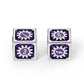 Cogcraft Fidget 2D6 Set Chrononaut - Purple and Silver