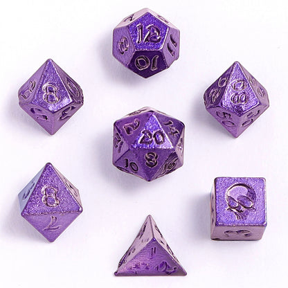 Unseeli Tiny Dice Set in Potion Bottle - Purple