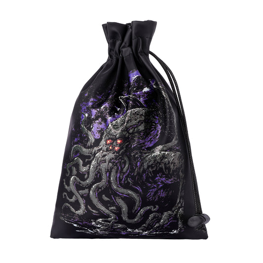 HYMGHO Fine Arts Leather Dice Bag - Cthulhu