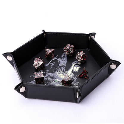 Table Armor Dice Tray with Fine Arts - Boatman