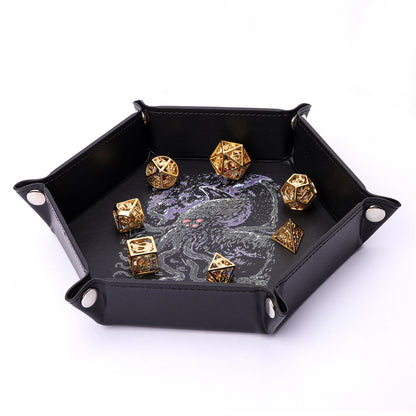 Table Armor Dice Tray with Fine Arts - Cthulhu