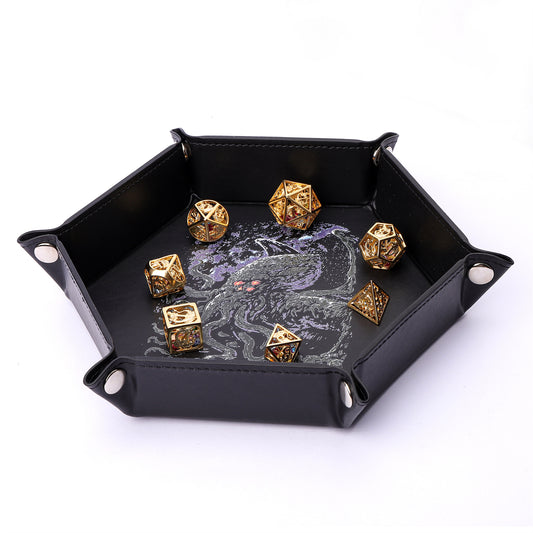 Table Armor Dice Tray with Fine Arts - Cthulhu