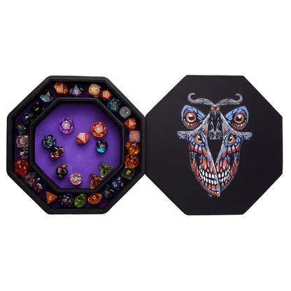 Hero's Hoard Dice Tray&Keeper - Mothman