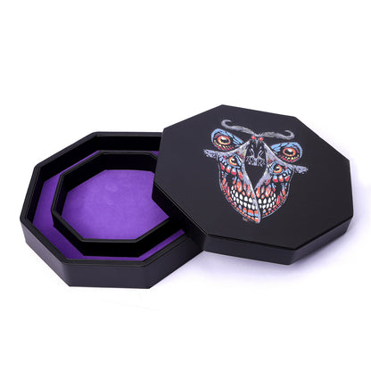 Hero's Hoard Dice Tray&Keeper - Mothman