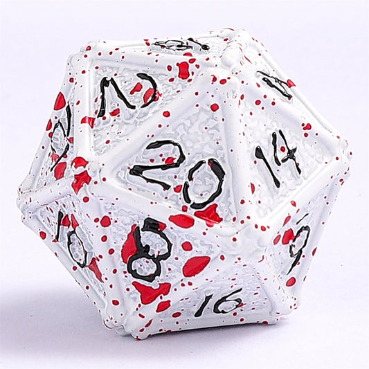 古代シルバーボーンコレクターソリッドメタルダイスセット