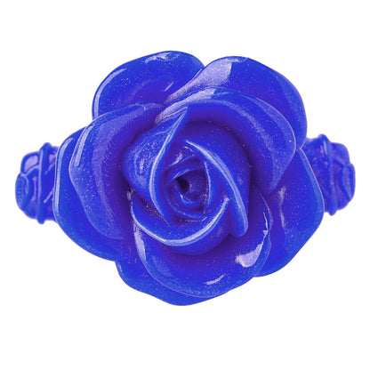 Rose Dagger Dice Case with sheath cover - Blue