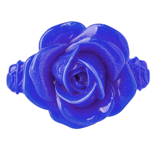 Rose Dagger Dice Case with sheath cover - Blue