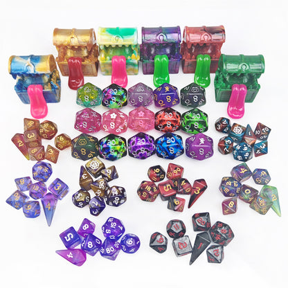 Box of Tricks - Mystery Mini Dice, D20, and Mimic - HYMGHO Dice 