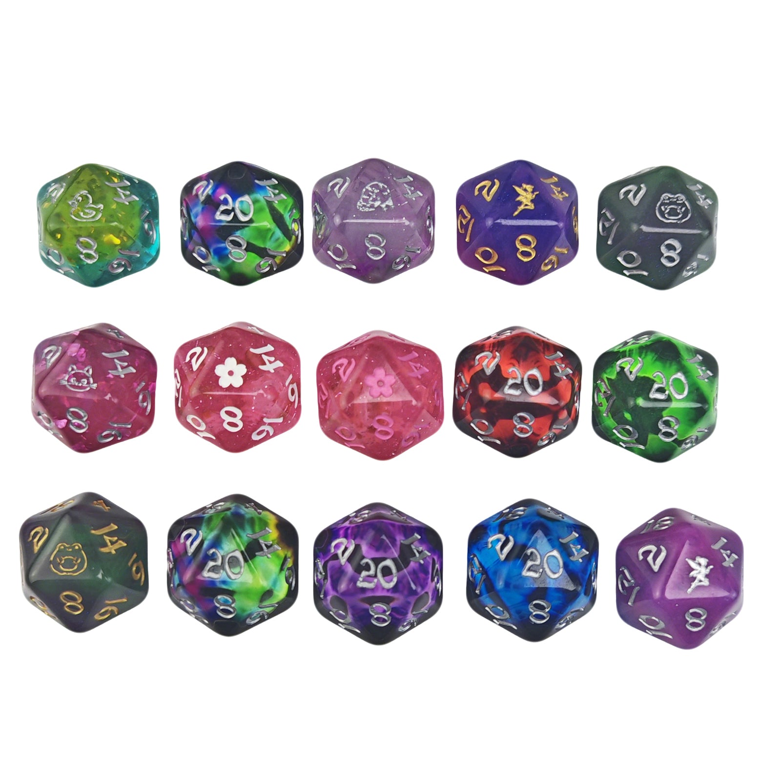 Box of Tricks - Mystery Mini Dice, D20, and Mimic - HYMGHO Dice 